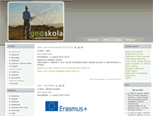 Tablet Screenshot of geoskola.hr